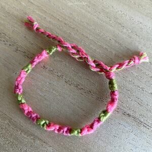 Demelza Bracelet anklet trendy comfortable tie embroidery thread woven gift